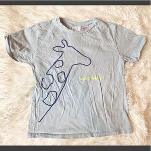 Zara Boy Light Blue T-Shirt Size 3-4 Years